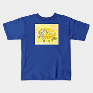 Laying in a carambola Kids T-Shirt